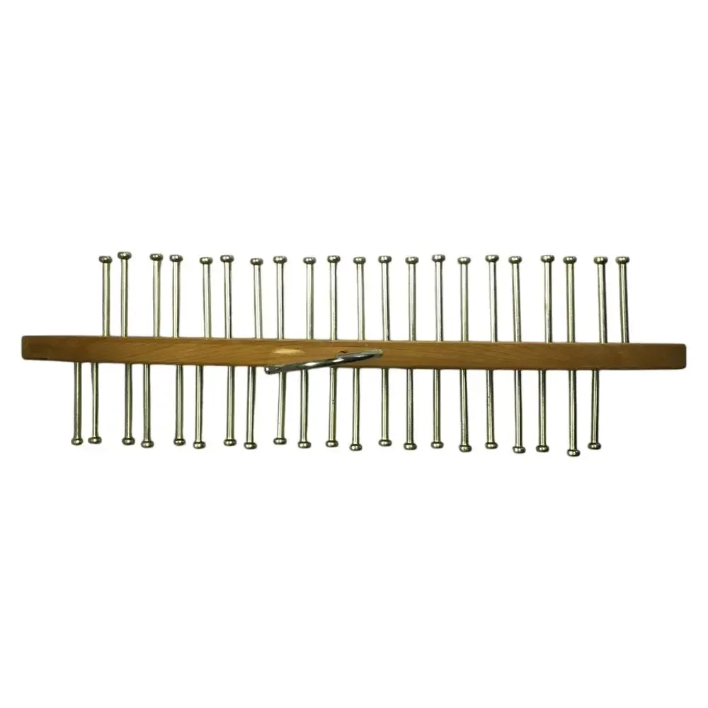The Container Store 42-Peg Woodlore Cedar Tie Hanger Closet Organizer Rack